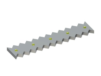 Controlama 659x136x27 Eco Line W9-versione per Lindner Recyclingtech 