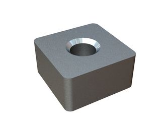 Corona de corte 30x30x15, Premium Line, rosca M12, versión X 