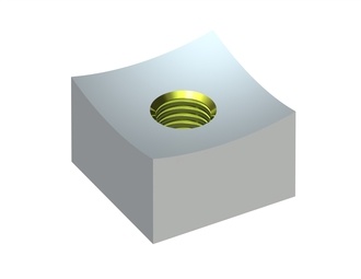 Corona de corte 30x30x19, StandardCut, rosca M12, versión X para Weima Maschinenbau GmbH 