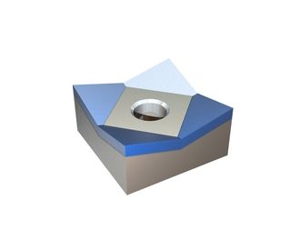 Corona de corte 60x60x30, Hybrid Line, filo 20°, M18, calidad de carburo H4 para Vecoplan Vecoplan VAZ 1800