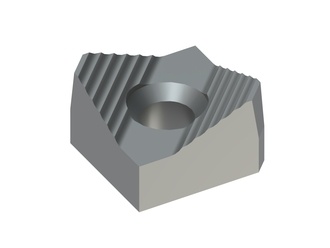 corona de corte agresivo 110x110x65 Premium Line contrataladro, variante-X para Vecoplan Vecoplan VEZ