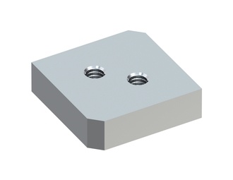 Corona di taglio 140x140x40, Premium Line, 2x filettatura M24, versione X per Vecoplan Vecoplan VVZ