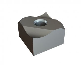 Corona di taglio 34x34x23, Premium Line, filettatura M12, versione X per Zerma | AMIS Zerma ZPS 1500