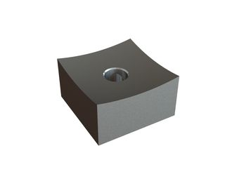 Corona di taglio 38x38x21, Premium Line, filettatura M12, versione X per Herbold Meckesheim GmbH Herbold HR 102 P