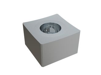Corona di taglio 39x39x25 PremiumCut, versione X per Guidetti Recycling Systems Guidetti PMG 1200