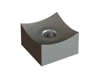 Corona di taglio 40x40x25, Premium Line, filettatura M14, versione X 