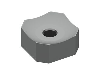 Corona di taglio 60x60x28,5, Premium Line, filettatura M18, versione X per Vecoplan 