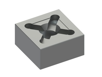 Corona di taglio 60x60x29, linea Premium, filettatura M20x2, variante X 