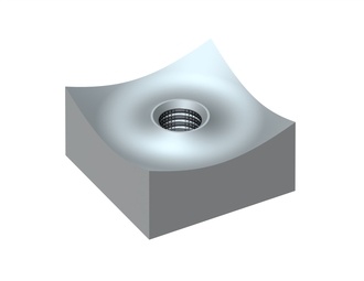 Corona di taglio 60x60x30, Premium Line, filettatura M18, versione X per Vecoplan Vecoplan VAZ (mittlere Baureihe)