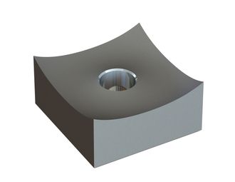 Corona di taglio 60x60x30, Premium Line, filettatura M20, versione X per Zeno Zerkleinerungsmaschinen 
