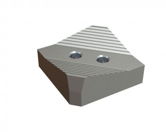 Corona di taglio aggressiva 140x140x58, Premium Line, 2x filettatura M24, versione X per Vecoplan Vecoplan VVZ