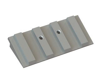 Counter blade cover center 307x135x45 for Lindner Recyclingtech 