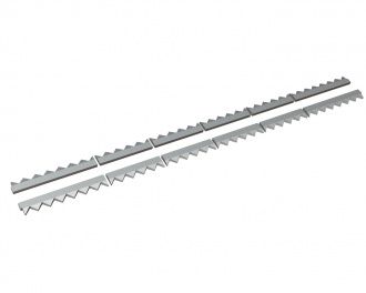 Counter knife 12-parts 2965x98x28 Premium Line for Vecoplan LLC (Retech) 