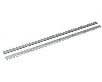 Counter knife 12-piece 2965x98x28 PremiumCut, version 80, X version for Vecoplan Vecoplan VNZ