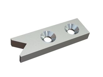 Counter knife 124x38x15 Premium Line for GROSS Apparatebau GmbH 