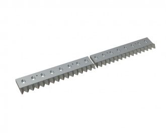 Counter knife 2-parts 1300x137x35 Premium Line for Vecoplan LLC (Retech) Vecoplan VAZ 1300