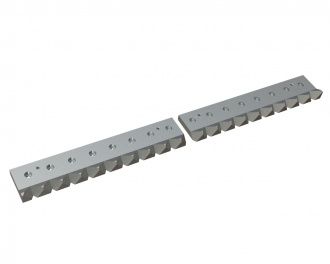 Counter knife 2-parts 1302x131x39 Premium Line for Vecoplan LLC (Retech) Vecoplan VAZ 1300