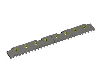 Counter knife 2-piece 988x105x28 Eco Line for Weima Maschinenbau GmbH 