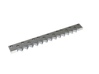 Counter knife 3-piece 1394x156x45/30 PremiumCut, version 70, X version for Zeno Zerkleinerungsmaschinen 
