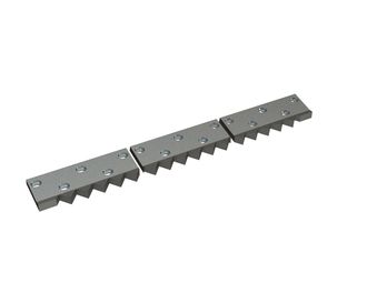 Counter knife 3-piece 1399x175x40/30 PremiumCut, version 60, B1 version for Zeno Zerkleinerungsmaschinen 