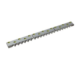 Counter knife 3-piece 1595x140x42/30 StandardCut, version 60, B1 version for Zeno Zerkleinerungsmaschinen 