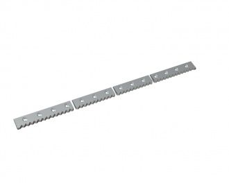 Counter knife 4-part 1754x99x30, PremiumCut, version 40, X version for Weima Maschinenbau GmbH Weima WLK