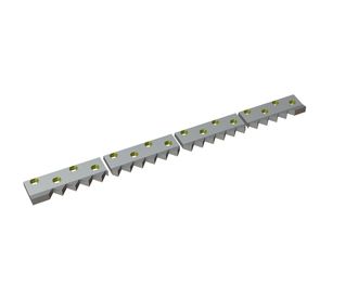 Counter knife 4-piece 1598x135x36/26 StandardCut, version 60, B1 version for Zeno Zerkleinerungsmaschinen 