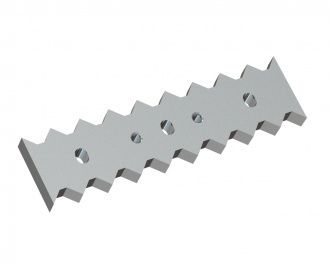 Counter knife 414x109x28 Premium Line for Vecoplan LLC (Retech) Vecoplan V-ECO 900