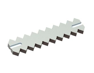 Counter knife 422x99x24 PremiumCut Tooth pitch 42.3, X version for UNTHA America 