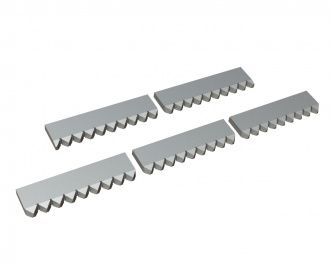 Counter knife 5-parts 1993x105x25 Premium Line for Vecoplan Vecoplan VAZ