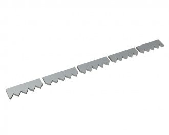 Counter knife 5-parts 1993x125x25 Premium Line for Vecoplan Vecoplan VAZ