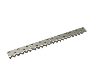 Counter knife 5-piece 2489x188x42 StandardCut, version 70, B1 version for Zeno Zerkleinerungsmaschinen 