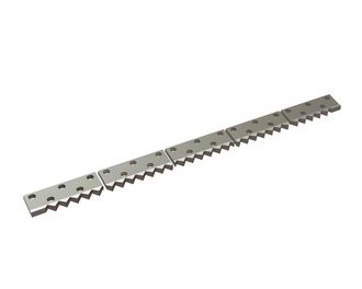Counter knife 5-piece 2494x177x43/31 PremiumCut, version 60, X version for Zeno Zerkleinerungsmaschinen 
