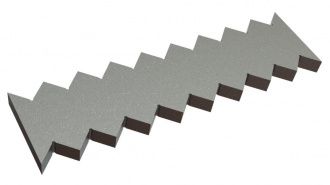 Counter knife 500x136x27 Premium Line for Lindner Recyclingtech Lindner Micromat Plus 2500