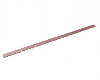 Counter knife 6-part 2485x104x25, Hardox, version 40 for Vecoplan Vecoplan VAZ