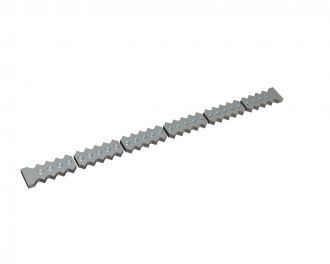 Counter knife 6-parts 2424x172x45 Premium Line for WEIMA America Inc. Weima PowerLine 2500