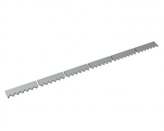 Counter knife 6-parts 2485x116x25 Premium Line for Vecoplan LLC (Retech) Vecoplan VAZ 2500