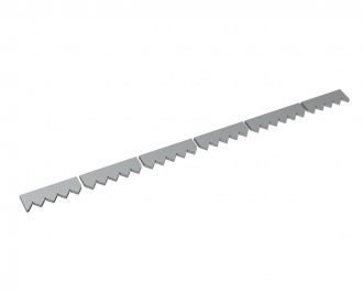 Counter knife 6-parts 2485x125x25 Premium Line for Vecoplan LLC (Retech) Vecoplan VAZ 2500