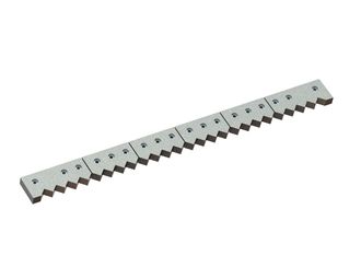 Counter knife 6-piece 1711x142x45, PremiumCut, 18 holes with flat countersink, 12xM16 thread for Weima Maschinenbau GmbH 