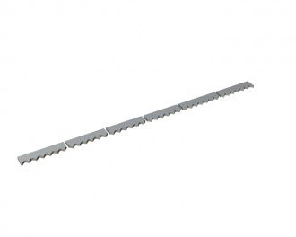 Counter knife 6-piece 2484x107x25 Premium Line, version 60, X version for Vecoplan Vecoplan VAZ