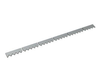 Counter knife 6-piece 2485x124x25 Premium Line for Vecoplan LLC (Retech) Vecoplan VAZ 2500