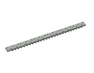 Counter knife 6-piece 2993x208x46/30 StandardCut, B1 version for Zeno Zerkleinerungsmaschinen 