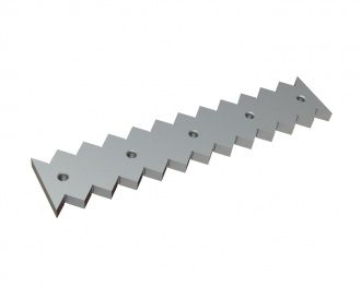 Counter knife 659x136x27 Premium Line for Lindner Recyclingtech Lindner Micromat MS