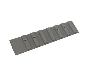 Counter knife cover left 615x135x45, with thread, sliding slots for material, 4x M16 thread for Lindner Recyclingtech 