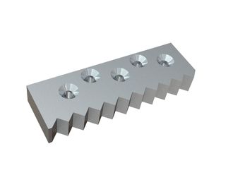Counter knife outer 375x120x50 Premium Line version 40, W-version for WEIMA America Inc. 