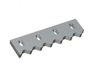 Counter knife outside 427x115x28 Premium Line for Vecoplan 