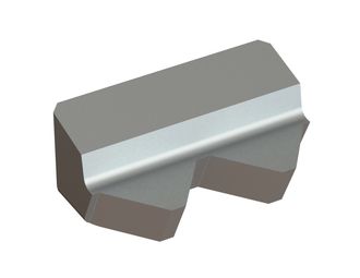 couperet 160x96x69 Premium Line 1.2344 , W9-variante pour Eldan Recycling 