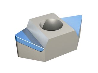 Couronne de coupe 38x38x28, CarbideCut, tranchant 25°, qualité carbure H4, 1 fraisure conique 30° pour Wagner Shredder 