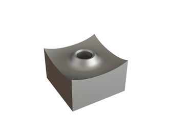 Couronne de coupe 40x40x25, PremiumCut, filetage M12, version X pour Genox Recycling Tech 