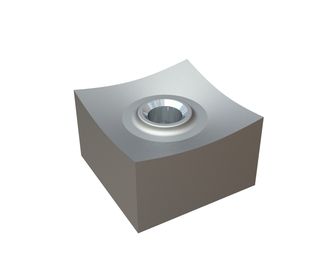 Couronne de coupe 40x40x25, PremiumCut, filetage M12, version X pour ISVE 